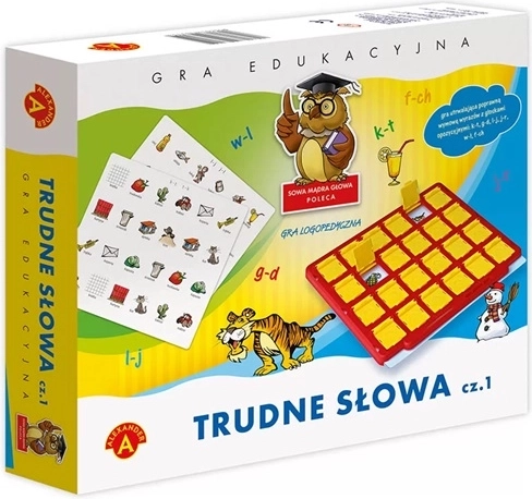 Teške riječi 1 – logopedska igra