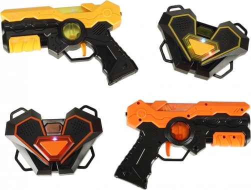 Laser tag set za 2 igrača – 2 pištolje i 2 interaktivne mete