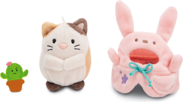 Preslatki set 3-u-1: Angy, kaktus Moodi i zečji kostim