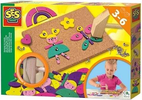 SES plutena ploča s čekićem – kreativni set