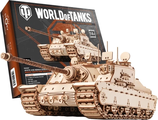 Little Story drvena 3D slagalica World of Tanks Tortoise