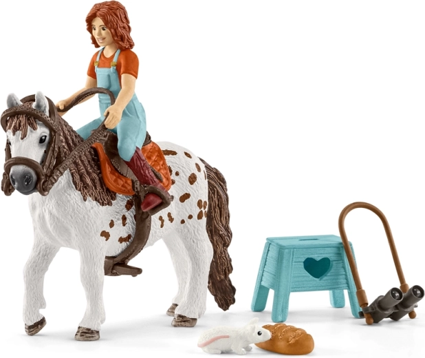 Schleich Horse Club Mia i poni Spotty