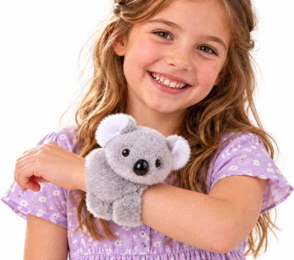 A plush toy and a cheerful accessory