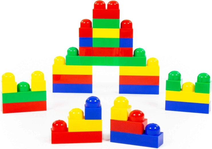 114 large pieces for creative building