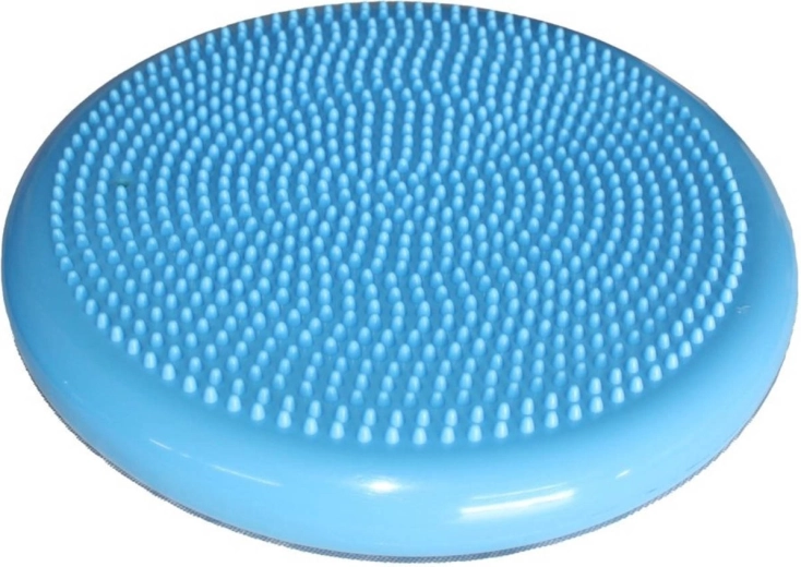Merco Cushion obostrana balansna masažna podloga na napuhavanje plava 33 cm