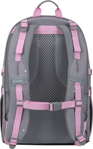 Ergonomic back for comfortable carrying