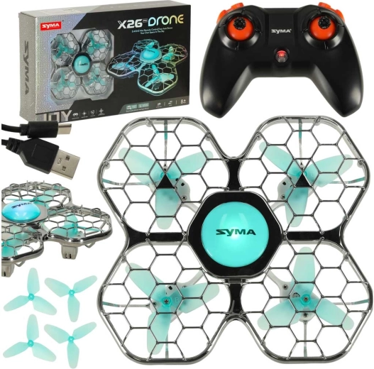 RC drone Syma X26PRO 2.4 GHz Wi-Fi black