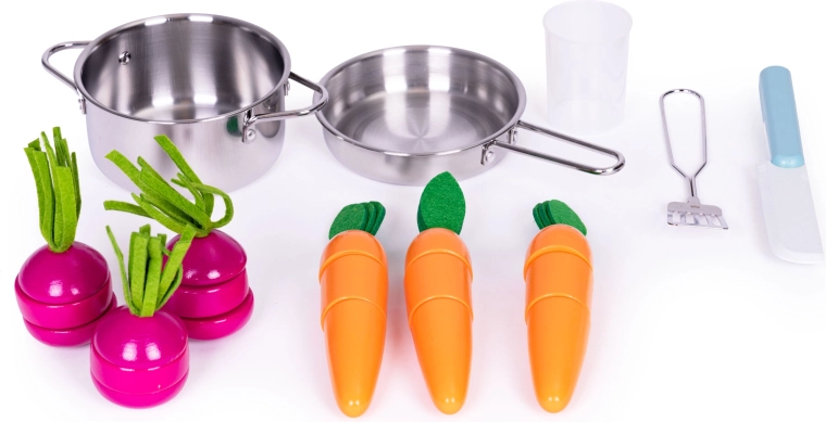 Povrće za rezanje i siguran nož