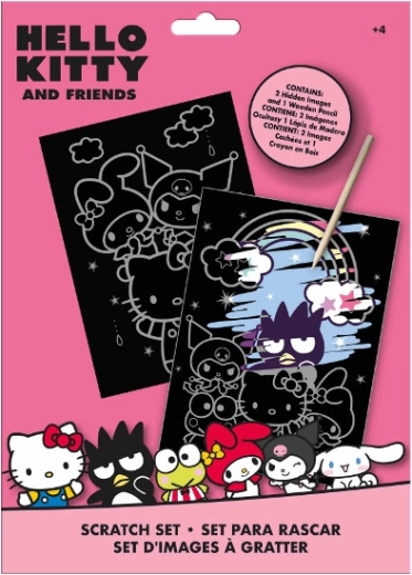 Scratch Art Set Hello Kitty