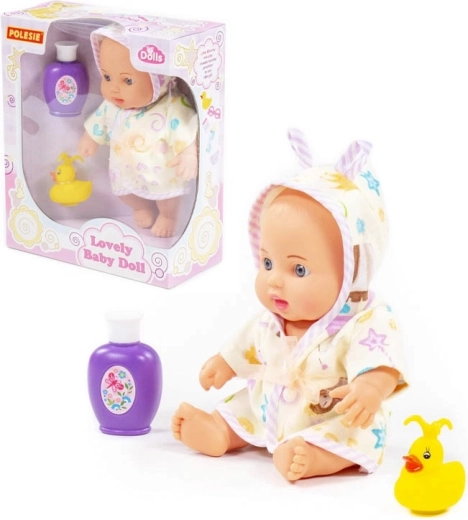 Lutkica Lovely 24 cm s kupaonskim setom