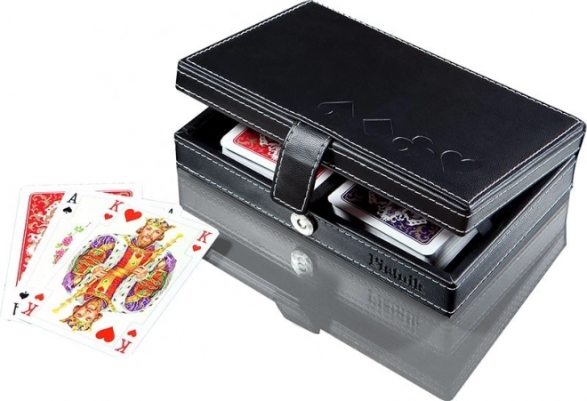 Luksuzne karte u eko-kožnoj kutiji