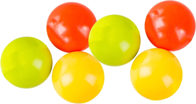 Rattling balls to engage multiple senses