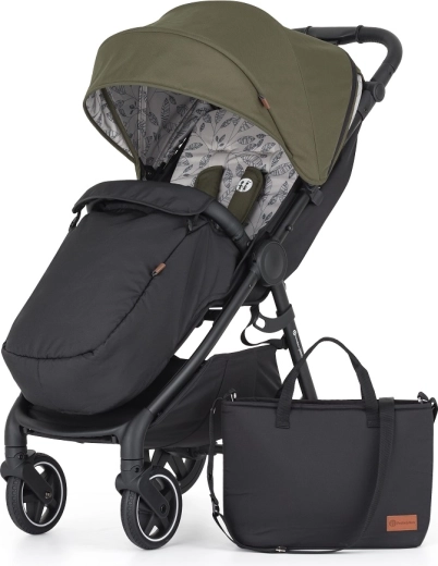 Petite&Mars sportska kolica Royal3 black mature olive
