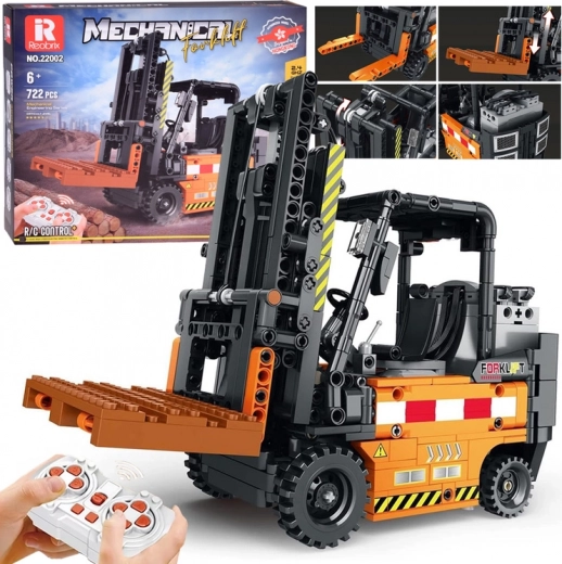 Konstruktorski set RC viličar 722 dijelova