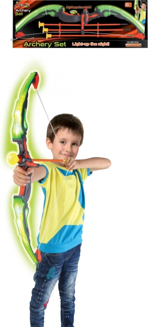 Svjetleći streličarski set za djecu