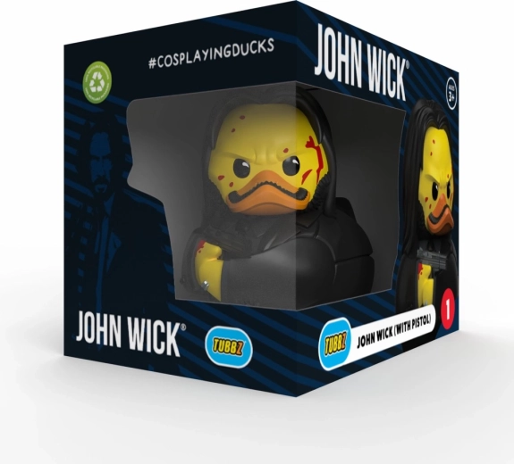 TUBBZ kolekcionarska patkica John Wick s pištoljem
