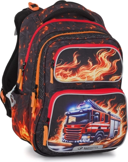 Bagmaster DOPI školski ruksak vatrogasci