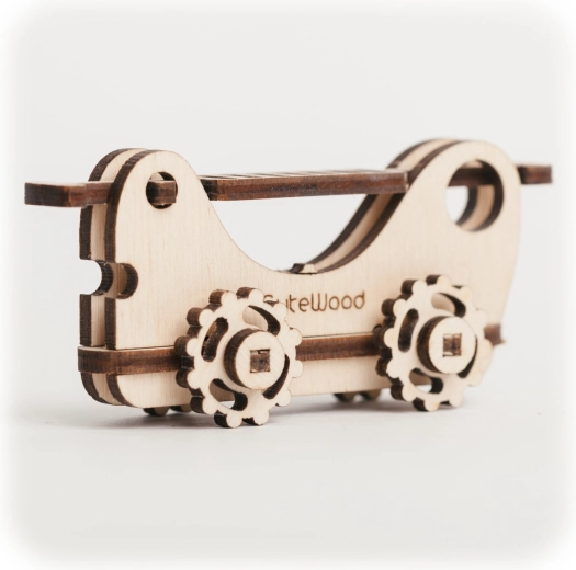 CuteWood drvena 3D slagalica vatrogasno vozilo