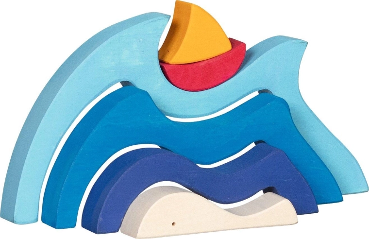 Wooden puzzle My Little Boat at Sea
