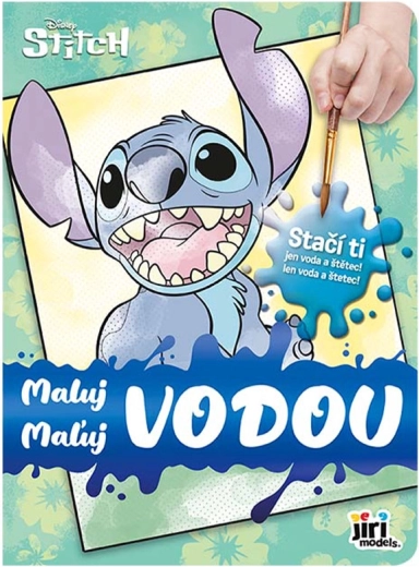 Slikaj vodom Lilo & Stitch – čarobne bojanke za djecu