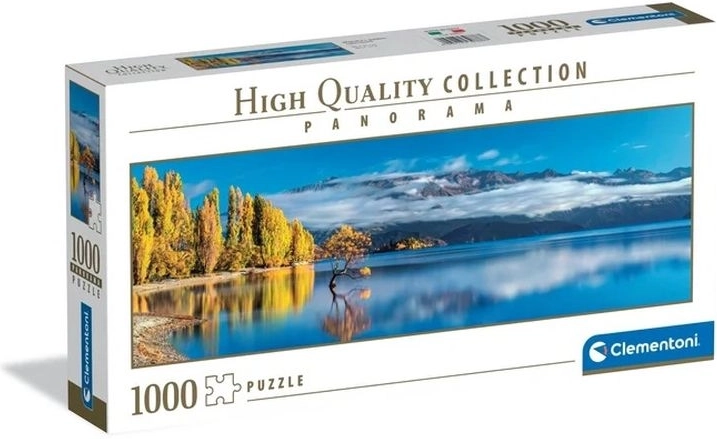 Clementoni slagalica panorama Wanakina zlatna refleksija 1000 dijelova