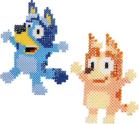 Bluey kreativni set za peglanje perlica za djecu