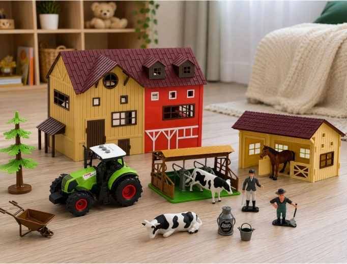 Set od 37 dijelova za kreativne farmerske priče