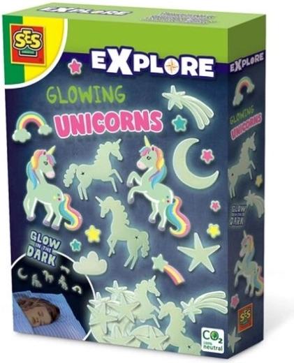 SES Explore Glow-in-the-Dark Unicorns – Wall Stickers