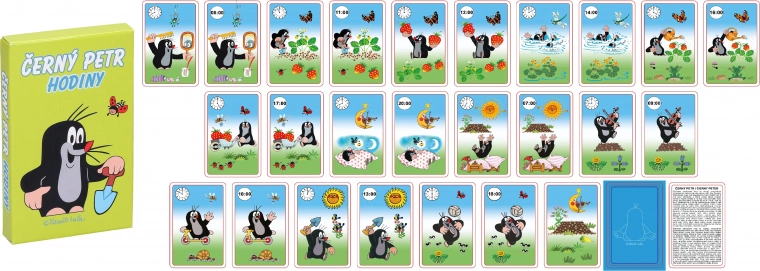 Crni Petar Krtek – satovi