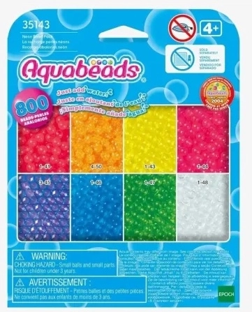 Aquabeads neonske nadopunjujuće perlice