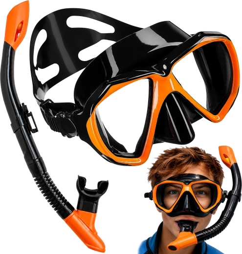 Ronilačka maska sa snorkelom RENEW FORCE (vidno polje 180°)