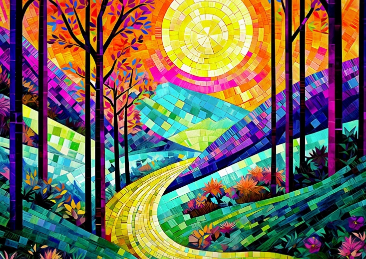 Enjoy puzzle Put u carstvo snova 1000 dijelova