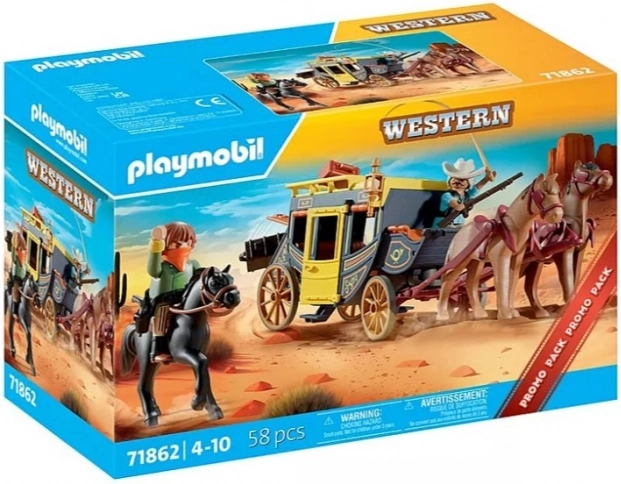 Playmobil Diligence – prepadaj na Divljem zapadu