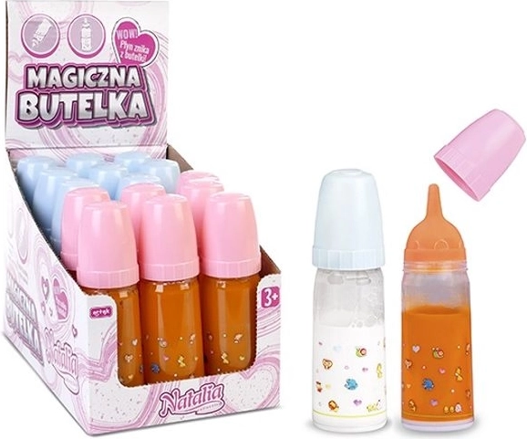 Natalia magic baby bottle for dolls - 1 piece
