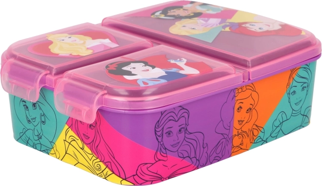 Višenamjenska kutija za užinu DISNEY Princeze s pregradama