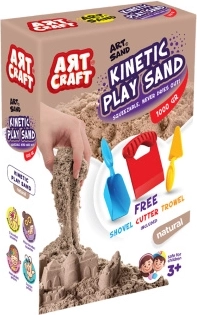Art Craft kinetički pijesak prirodne boje 1 kg