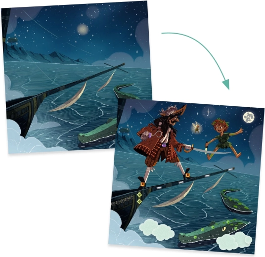 Glittering picture scenes