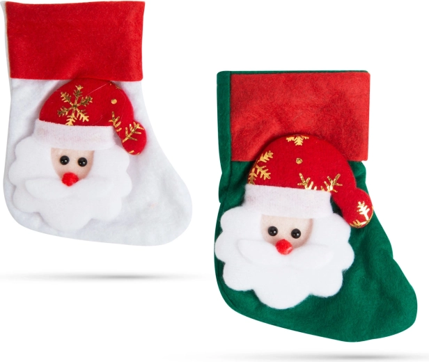 Christmas Cutlery Decoration, Santa's Boot, 2 pcs