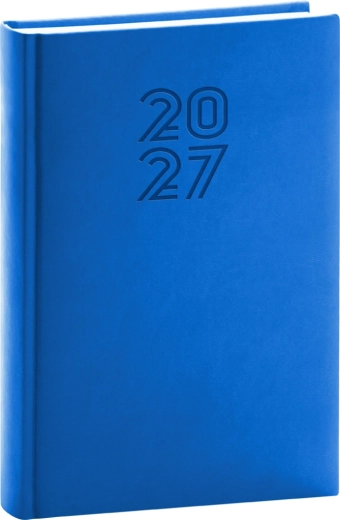 Notique Aprint dnevni planer 2027 plavi 15 × 21 cm