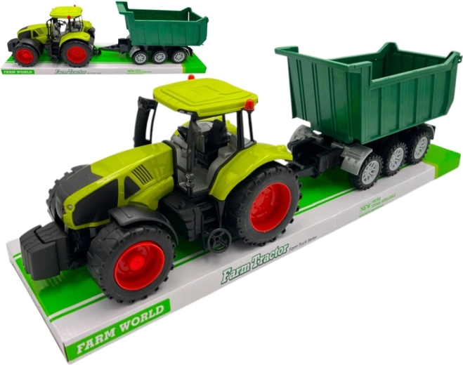 Realističan traktor s prikolicom za seoske priče