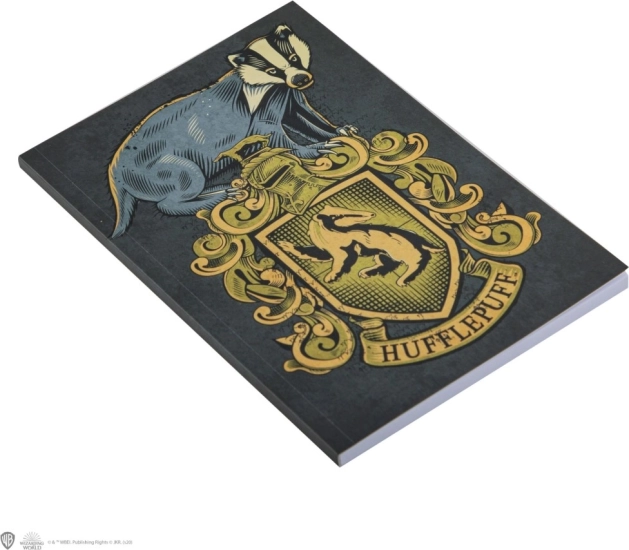 Harry Potter bilježnica s crtama Hufflepuff