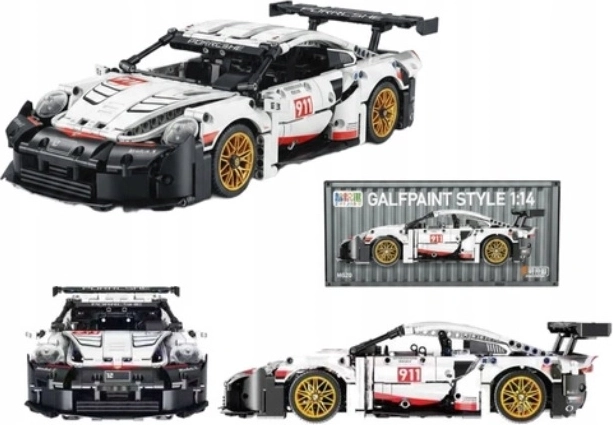Porsche građevinski set u kovčegu