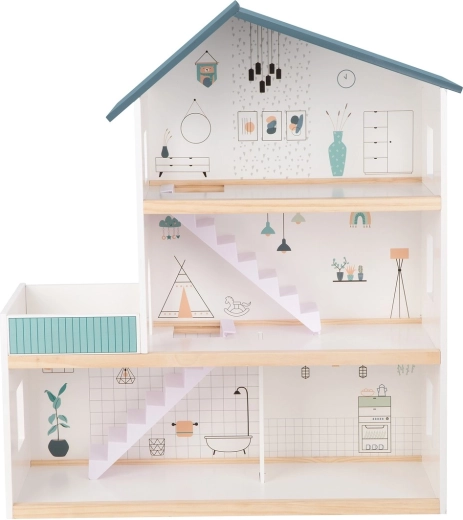 Otvoreni troslojni dizajn za lak pristup