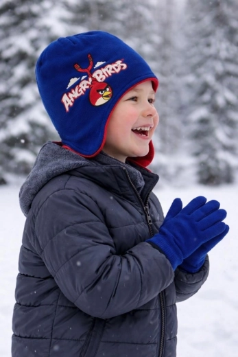 Angry Birds Hat and Gloves Set