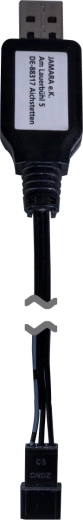 USB charging cable for JCB 1:26 2.4 GHz Demolition-Set excavator