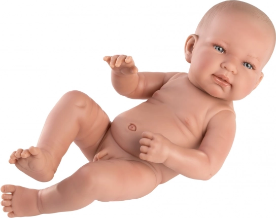 Llorens New Born dječačić – realistična beba lutka s potpuno vinilnim tijelom 40 cm