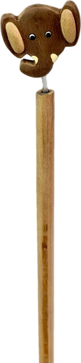 Drvena olovka sa slonovom glavom