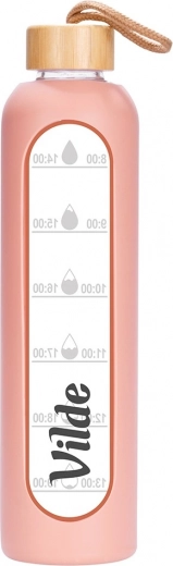 Otpornо borosilikatno staklo i bambusov poklopac