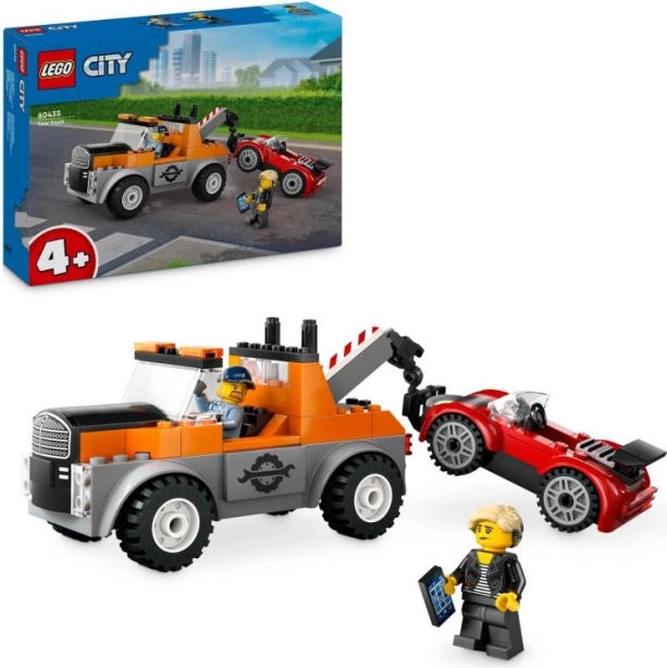 LEGO® City 60435 Vladarica i popravak sportskog auta