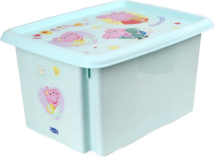 Kutija za pohranu s poklopcem Peppa Pig 15 l